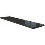 Sonstige Anthra Grey parapet 126 x 25 x 2 cm s vodní drážkou
