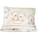 Bellatex povlečení Medvídek béžový bavlna 90 x 135 cm 40 x 60 cm – Hledejceny.cz