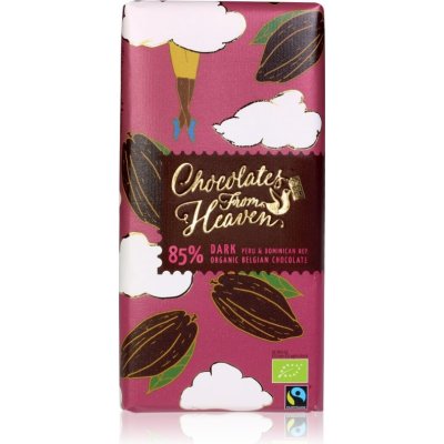 Chocolates from Heaven Hořká čokoláda Peru & Dominikánská republika 100 g – Zboží Mobilmania