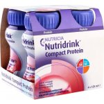 NUTRIDRINK COMPACT PROTEIN S PŘÍCHUTÍ CHLADIVÉHO ČERVENÉHO OVOCE POR SOL 4X125ML – Hledejceny.cz