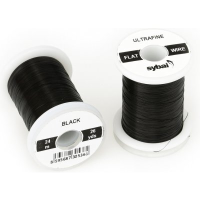 Sybai Drátek Flat Colour Wire Ultrafine Black – Hledejceny.cz