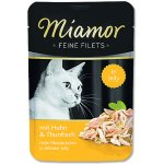 Miamor Feine filety kuře a tuňák 100 g – Hledejceny.cz