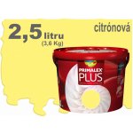 Primalex Plus 2,5 l - citronová – Zboží Mobilmania