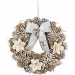 MagicHome Vánoce, přírodní s mašlí, 30 cm – Hledejceny.cz