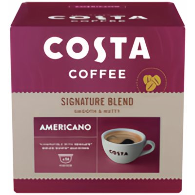Costa Coffee Kávové kapsle Signature Blend Americano kompatibilní s kávovary Nescafé Dolce Gusto 16 ks – Zboží Mobilmania