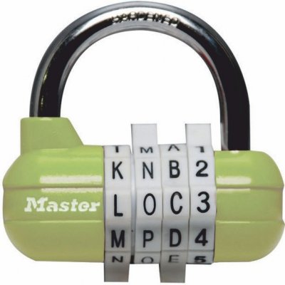 Master Lock 1534EURD zelený – Zboží Dáma