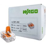 WAGO svorek s páčkou mini 221-412 – Zboží Mobilmania