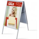 Jansen Display interiérové reklamní áčko A1 ostrý roh profil 25 mm – Zboží Živě