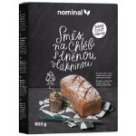 Nominal Směs na chléb s lněnou vlákninou Bez lepku 0,5 kg – Zboží Dáma