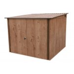 Duramax 73045 Plechový domek na jízdní kola 4,1 m² imitace dřeva – Zboží Dáma