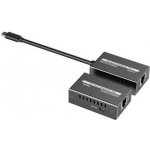PremiumCord USB-C na HDMI extender přes patch kabel Cat5e/6/6a 4K@60Hz na 60m KHEXT60-11 – Sleviste.cz