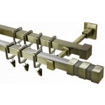 HEBR Garnýž Verona starozlatá dvojitá 200 cm – Sleviste.cz