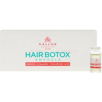 Kallos Hair Botox Anti-Hair Loss ampoule 6 x 10 ml