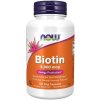 Vitamín a minerál Now Foods Biotin 5000 μg 120 rostlinných kapslí