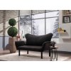 Pohovka Atelier del Sofa 2-místná ChattoBlack, Černá