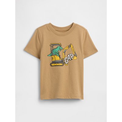 GAP Baby tričko s logem Hnědá – Hledejceny.cz