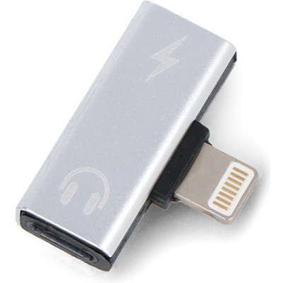 AKYGA Adaptér Apple Lightning zásuvka x2,vidlice Apple Lightning – Zboží Živě