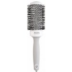 Olivia Garden Expert Blowout Shine White&Grey foukací kartáč 55 mm – Zboží Dáma