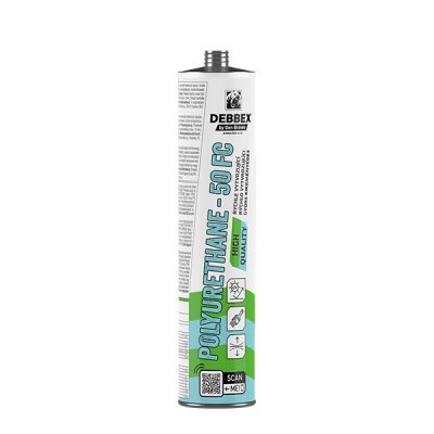 Debbex 31305BD PU 50 FC polyuretanový tmel 300 ml černá – HobbyKompas.cz