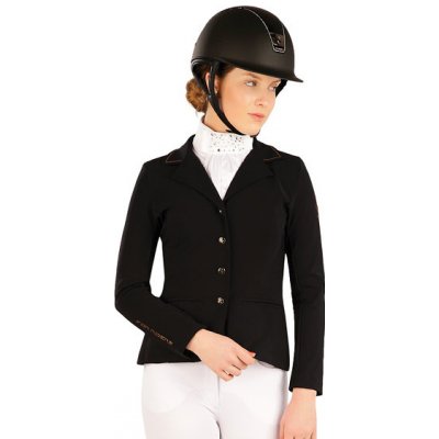 Litex Jezdecké dámské závodní sako černé Černá – Zboží Dáma
