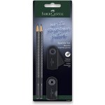 Faber-Castell Grafitová tužka Sparkle Black set 4 ks 218472 – Zboží Živě