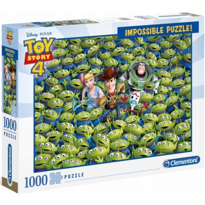 Clementoni Toy Story 4 Příběh hraček: Impossible 1000 dílků