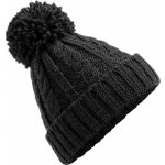 Beechfield Cable Knit Melange beanie black – Hledejceny.cz