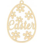 Natana dřevěné vajíčko Easter 6 x 9 cm – Hledejceny.cz