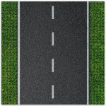 BRIXIES Plus 225.005 Designová podložka na stavění - rovná silnice 25,5 x 25,5 cm – Zboží Mobilmania