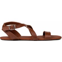 Dámské barefoot sandály Hava hnědé