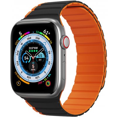 Dux Ducis LD Series - Apple Watch 1/2/3/4/5/6/7/8/SE/SE 2 38/40/41mm - Black / Orange KF2313716 – Hledejceny.cz