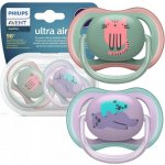 Avent Philips ultra air Deco dívka růžová/oranžová 2 ks – Hledejceny.cz