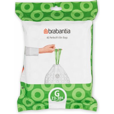 Brabantia PerfectFit pytle 23-30 L G – 40ks sáčků v roli 18µm – Hledejceny.cz