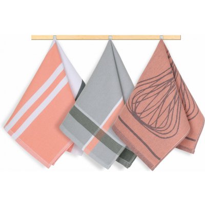 Bellatex Geometrie 50 x 70 cm 3 ks Černá Bílá – Zboží Dáma