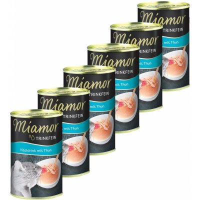 Miamor Vitaldrink nápoj pro kočky tuňák 6 x 135 ml