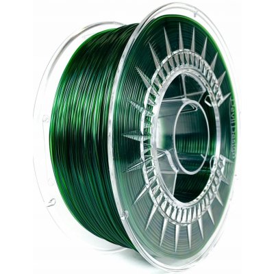 Devil Design PETG 1,75 mm 1 kg - zelená transparentní – Zboží Živě