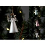 DT GLASS Vánoční ozdoba Andílek na zavěšení - nová edice 1 ks – Zboží Dáma