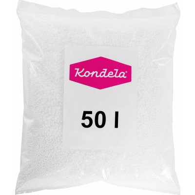 Kondela Náplň do sedacích vaků EPS polystyrénové kuličky balení 50 l