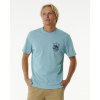 Pánské Tričko Rip Curl SEARCH triP TEE Dusty Blue