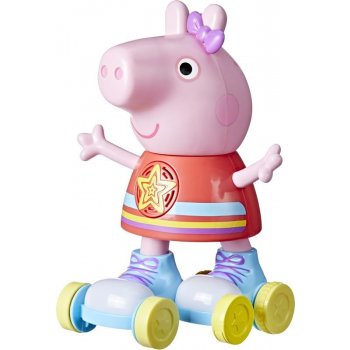 HASBRO Prasátko Peppa na disco bruslích