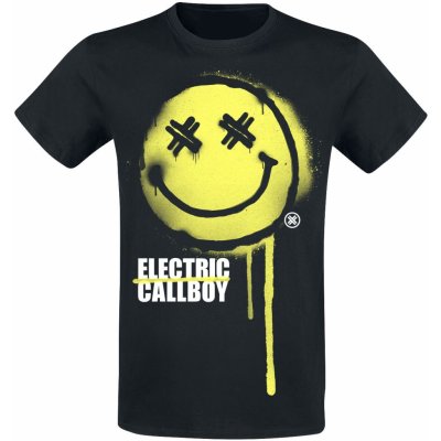 Electric Callboy Spray Smile tričko černá