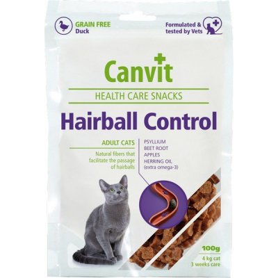 Canvit Snacks Cat Hairball Controll 100 g – Zbozi.Blesk.cz