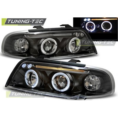 Tuning-Tec Přední čirá světla Audi A4 (1994 - 1998) - černé - Angel Eyes – Hledejceny.cz