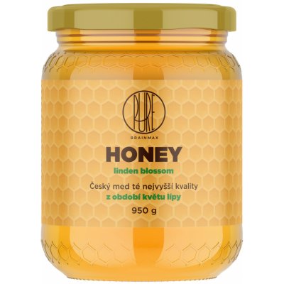 BrainMax Pure Včelí med z období květu akátu 950 g – Sleviste.cz