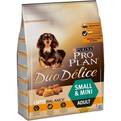 Purina Pro Plan Duo Délice Small Adult Chicken 2,5 kg – Zboží Mobilmania