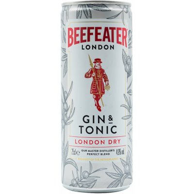 Beefeater Gin&Tonic 4,9% 0,25 l (holá láhev) – Sleviste.cz