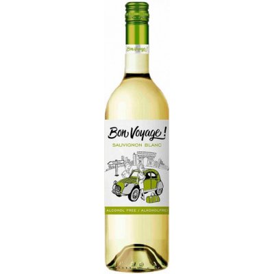 Bon Voyage Sauvignon Blanc 0,5% 0,75 l (holá láhev) – Zboží Mobilmania