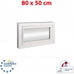 OKNA HNED 80x50 cm (800x500 mm) bílé sklopné – HobbyKompas.cz