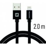 Swissten 71523301 datový USB - (LIGHTNING), 2m, černý – Hledejceny.cz