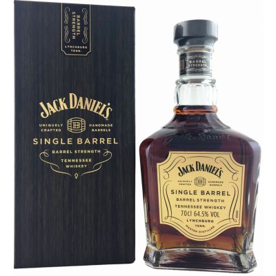 Jack Daniel's Single Barrel Barrel Strength 62,5% 0,7 l (karton) – Hledejceny.cz